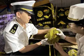 线上实现“榴莲自由”，榴莲也能跨境网购了图片