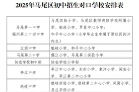 福州五区2025小升初政策发布！图片
