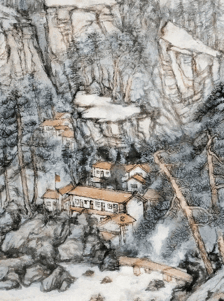 下雪了！雪落终南绝美！