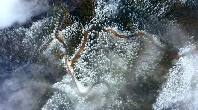 今日立冬！接下来~你就能看到这样的井冈山！