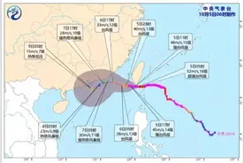 “小犬”登陆台湾！或7日登陆广东带来严重风雨图片