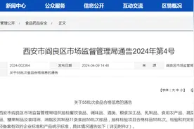 西安市阎良区市场监督管理局关于55批次食品合格信息的通告图片