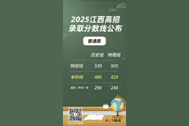 刚刚！2025江西高考分数线出炉！图片