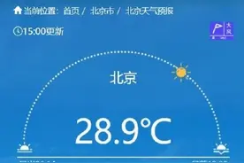 北京连续4天刷新今年以来气温新高，为何升温这么猛？专家回应图片