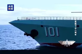 南昌舰以一对二逼退外舰，详情披露图片
