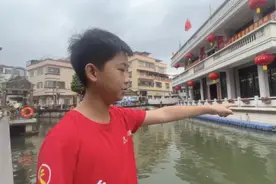 这个12岁男孩的决然一跳，网友：“这大概就是刻在骨子里的”图片