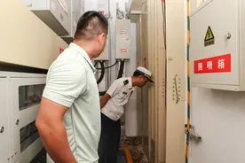 三亚市完成200栋高层居住建筑管道井封堵图片