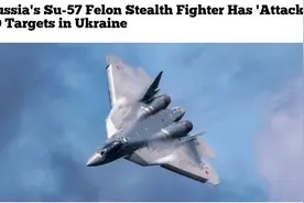 俄军为何派出越来越多苏-57隐身战机作战？图片