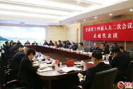 【聚焦2024甘肃两会】锚定目标加压奋进 跳起摸高躬身实干——武威市代表团热议政府工作报告图片