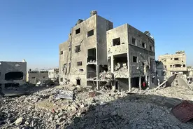 结束加沙地带停火谈判 以色列代表团回国图片