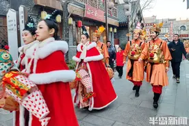 琅琊古城，喜庆新春图片
