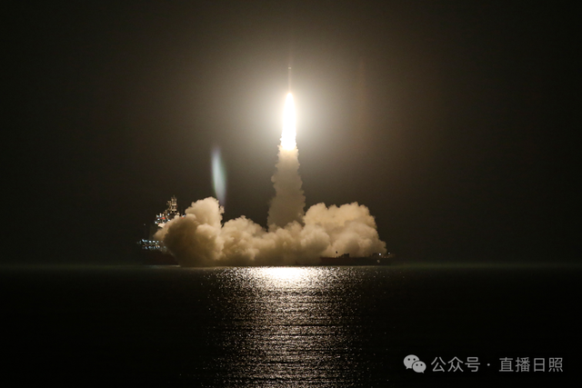 重磅！日照海上发射火箭！