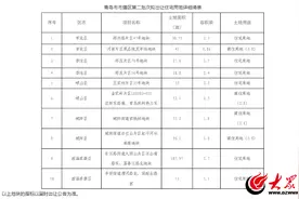青岛市2024年第二批次拟出让住宅用地清单公布图片