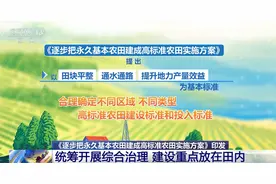 高标准农田建设“实施方案”有哪些目标和亮点？一文快速了解图片
