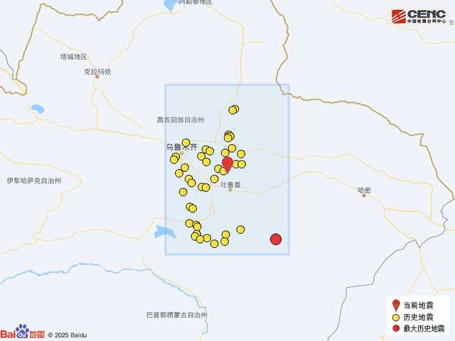 新疆吐鲁番市高昌区发生3.0级地震