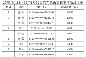 最高获补贴12000元！泰安这9人审核通过汽车置换更新图片