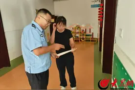 北海经济开发区交警大队深入校园排查走访 全力保障道路交通安全图片