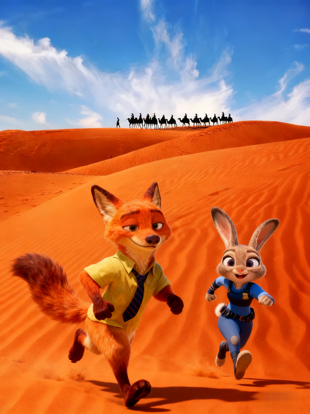 当朱迪尼克来到江西～原来这里也是疯狂动物城！