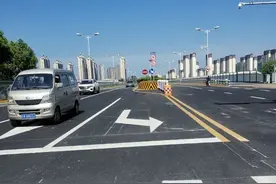 六安新安大桥封闭施工结束，8月5日晨恢复通车图片