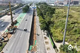 注意绕行！黄龙北大道进行快捷化改造 预计明年年底完工图片