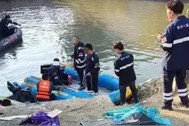家属称读高一儿子跳桥轻生，丈夫营救身亡其子仍失联 警方：已有人员在现场图片