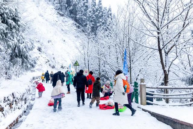 【超级福利】1小时直达成都“小瑞士”！冰雪徒步/雪地魔毯/音乐会/NPC巡游……