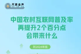中国农村互联网普及率再提升2个百分点，会带来什么图片