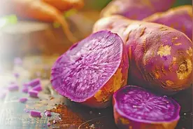 紫薯煮熟为啥会变蓝？还能放心食用吗？图片