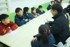 朱泾小学：校长下午茶 童趣满校园图片