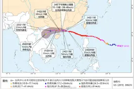 台风“桦加沙”最新路径！将于今天下午到晚上在这一带登陆图片