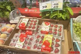 3元1颗，抢鲜上市的草莓价格有点儿“飘”图片