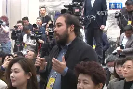 对话刘结一点赞的“大胡子记者”：说中文是为了礼貌，被夸很惊喜图片