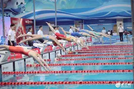 2025年全国春季游泳锦标赛在青岛开赛图片