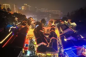 新春走基层丨夜经济消费场景“集中上新”，广安热闹过大年图片