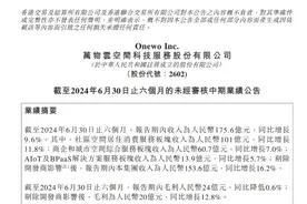 万物云：上半年营收175.6亿，非开发商主营业务增长强劲图片