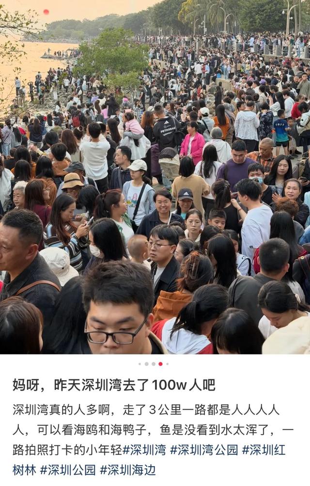“春运都没这么多人”！深圳知名景区刷屏，网友纷纷“劝退”！