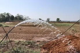 江西都昌县部分地区出现旱情 公益打井保障用水图片