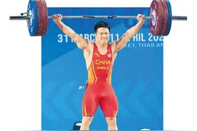 中国举重：奥运之路竞争激烈图片