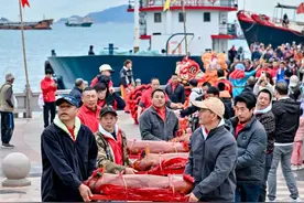 游客、渔民玩转“非遗”！珠海外伶仃岛北帝诞举行图片