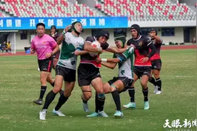 热血与激情的碰撞|2024年全国青少年U系列7人制橄榄球系列积分赛贵州遵义站开赛图片