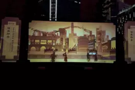 穿越时空的奇幻之旅！2025静安公园非遗光影秀《浮光百戏》游玩全攻略图片