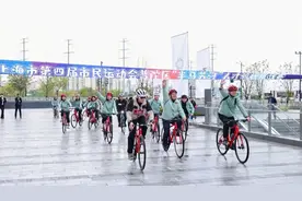 骑行盛宴映苏河，人才齐聚展风采！普陀区“半马苏河”人才骑行挑战赛落幕图片