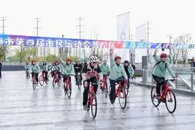 骑行盛宴映苏河，人才齐聚展风采！普陀区“半马苏河”人才骑行挑战赛落幕图片