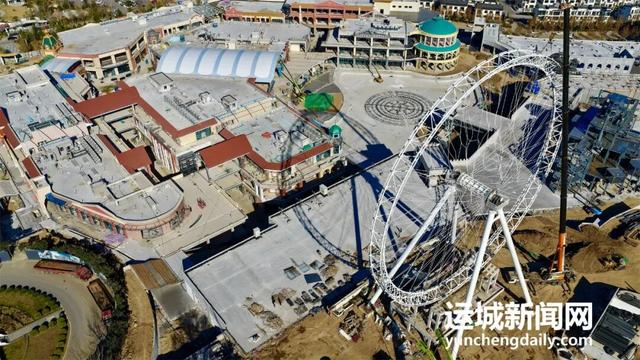 运城盐湖·活力山谷度假区全面进入攻坚阶段