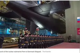 俄海军新一代“航母杀手”下水 普京誓言巩固海上强国地位图片