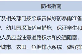 湖北省发布暴雨蓝色预警 12小时内降雨量将达50毫米以上图片