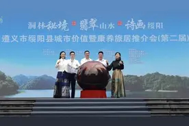 遵义市绥阳县城市价值暨康养旅居推介会在渝举办图片