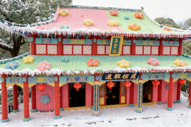 降温啦！龙虎山景点集体“穿”毛衣啦！