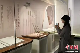 山东博物馆“银雀山汉简文化展”开展图片