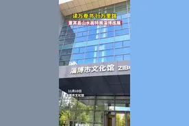 “读万卷书 行万里路”董其昌山水画特展在淄博开展图片